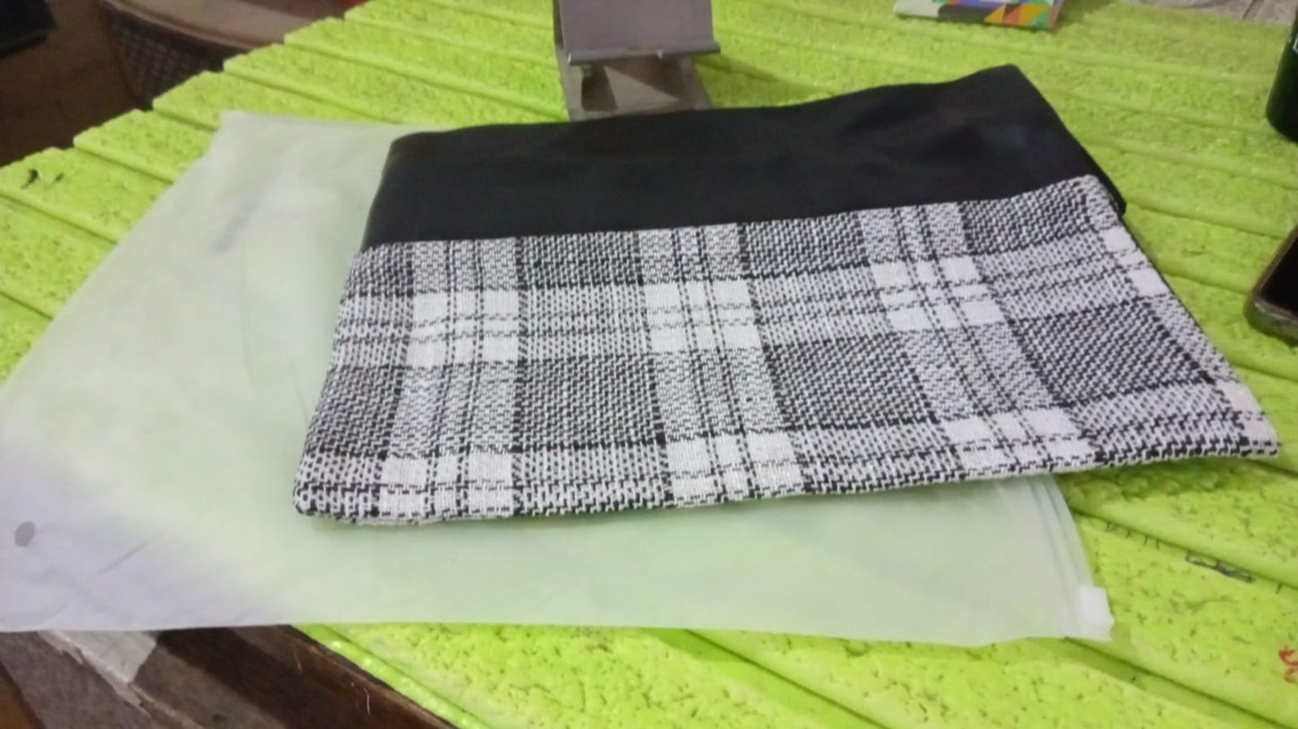Pillow Covers Cushion Cases Soft Leather and Cotton (23 Ã 22 Inch / 1 Pair / 2 Pc)