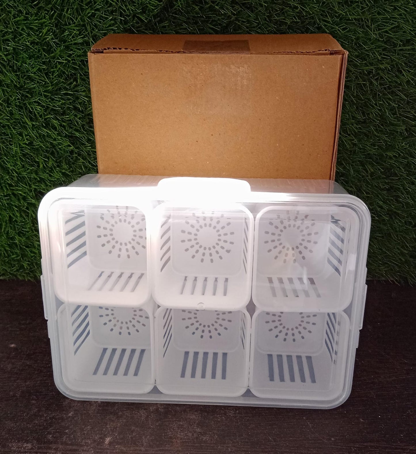 Fridge Storage Box ? Freezer Vegetable & Meat Organizer Drawer