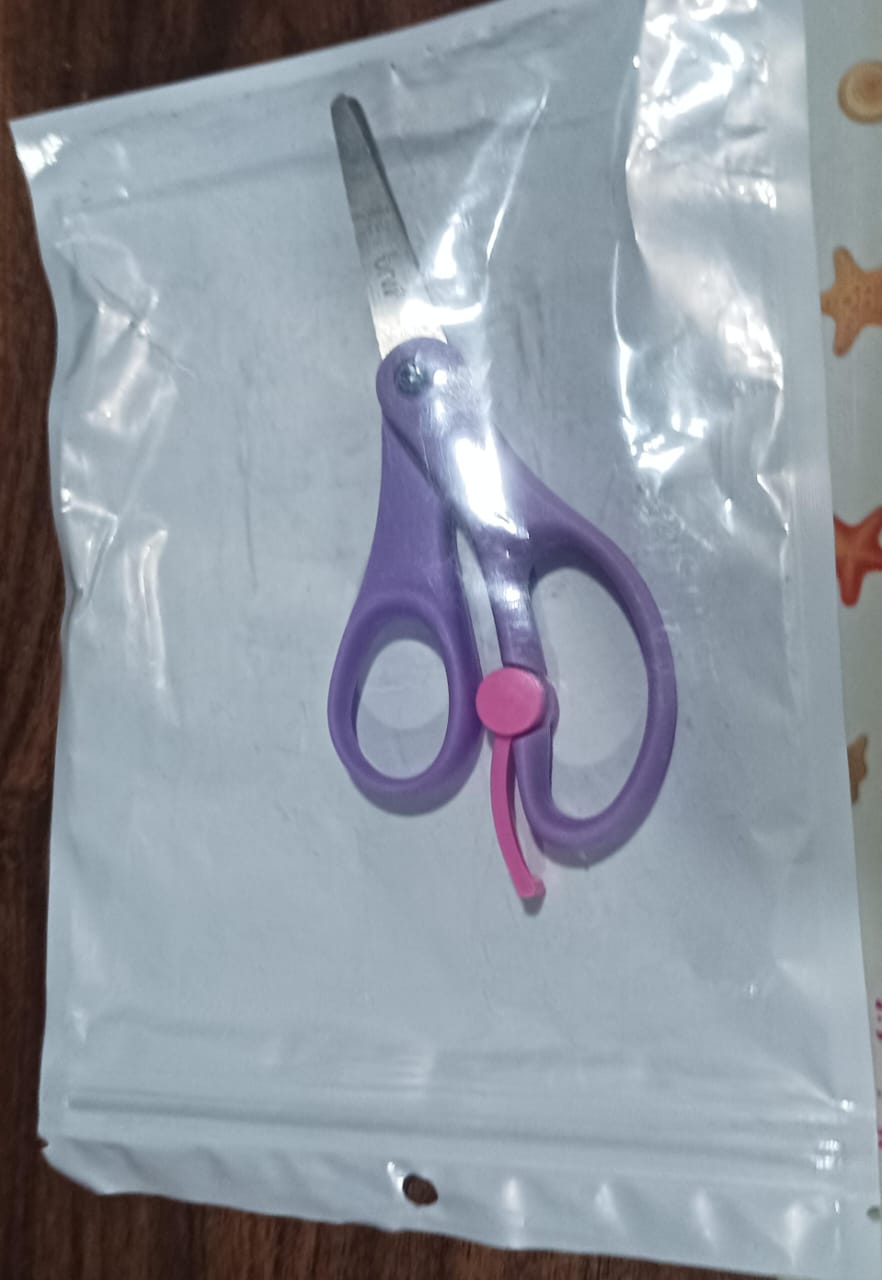Multipurpose Scissors ? Comfort Grip Handle with Stainless Steel Blades (1 Pc)