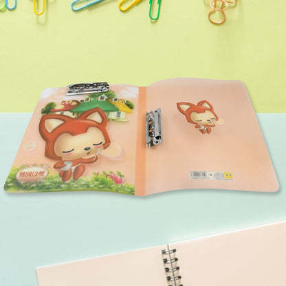 2 In 1 Plastic Clipboard Writing Pad, Exam Board & Clip File for Kids / Students, Exam Pad, Plastic Clip Boards & Clip File, great for taking notes, supporting and signing documents. (232 Ã 305 Ã 18 mm)
