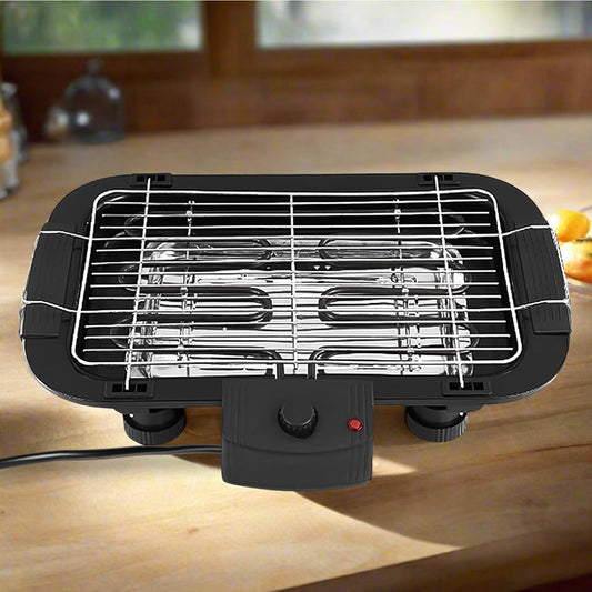 Chefâs Embrace 2000W Electric Barbecue Grill for indoor and outdoor cooking.