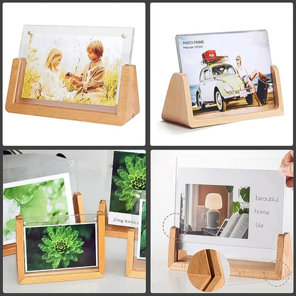 Â Wooden Picture Stand, Photo Frame Stand (1 Pc)