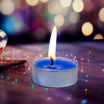 Tealight Diwali Candle ? Smokeless, Long-Burning, Mix Color (1 Pc)