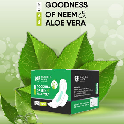 Sanitary Pantyliners with Neem & Aloe Vera ? Ultra Thin (24 Pcs)