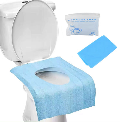 Disposable Toilet Seat Covers ? Waterproof Isolation Cushion (10 Pcs Set)