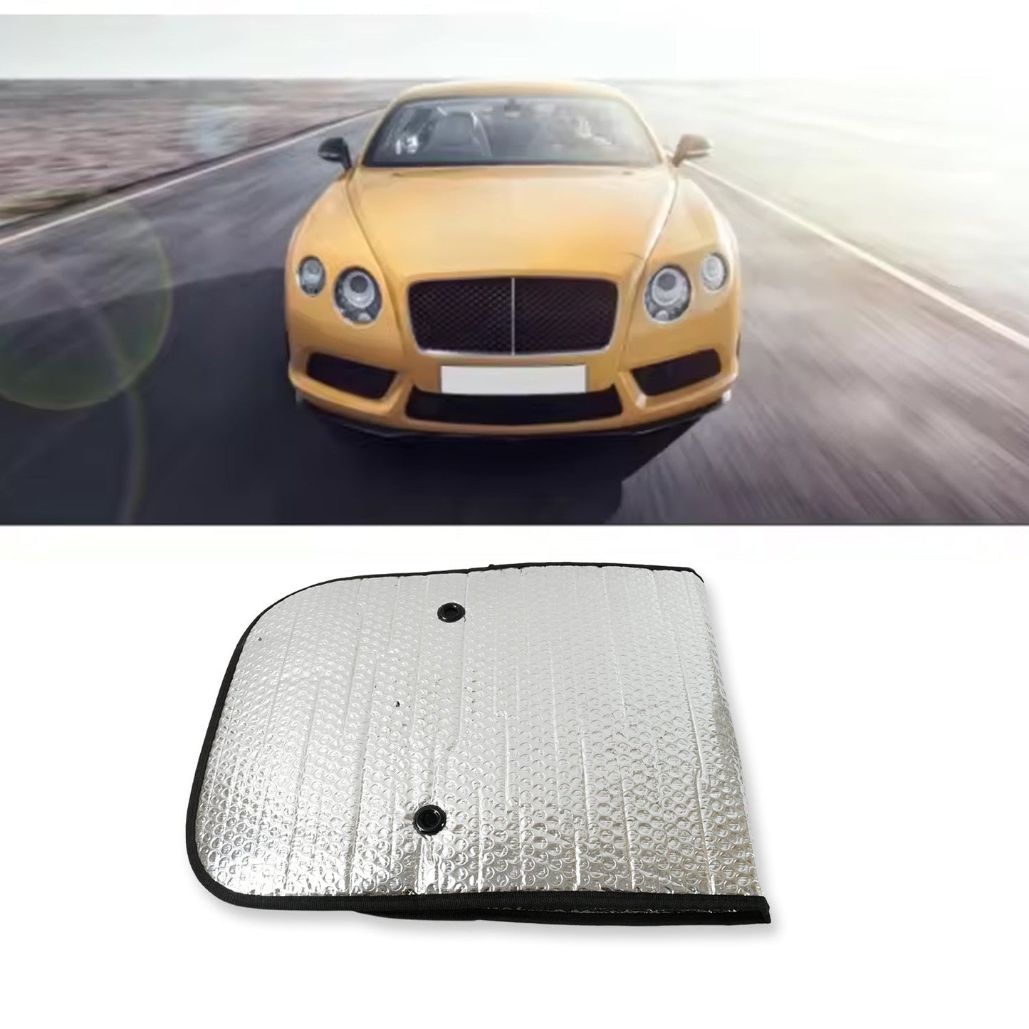 Car Windshield Sun Shade, Keeps Your Vehicle Cool Sunshade for Cars, SUV(80Ã35 Cm)