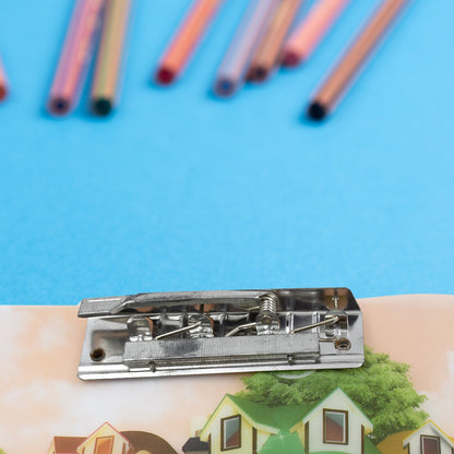 2 In 1 Plastic Clipboard Writing Pad, Exam Board & Clip File for Kids / Students, Exam Pad, Plastic Clip Boards & Clip File, great for taking notes, supporting and signing documents. (232 Ã 305 Ã 18 mm)