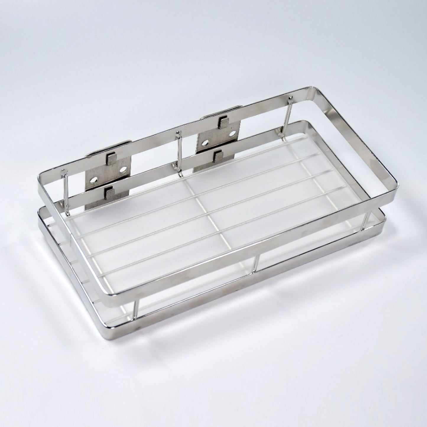 25 cm Metal Space Saving Rack ? Multi-Purpose Kitchen Storage Organizer Shelf