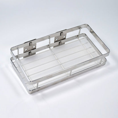 25 cm Metal Space Saving Rack ? Multi-Purpose Kitchen Storage Organizer Shelf