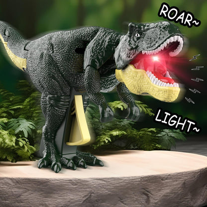 Dinosaur Roaring Toys Trigger Model with Sound Lighting Moving 3 Years 1 Pc