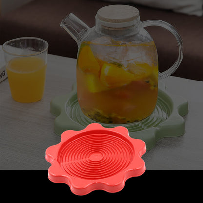 Multifunction Place mats Waterproof Anti-Slip at Insulation Table Mats Thermos Bottle Cup Mat Cup Coaster Kitchen Accessories, Home Thermos Kettle Pad, Heat Proof Pad Heat Insulation Pad (23Ã23 CM)
