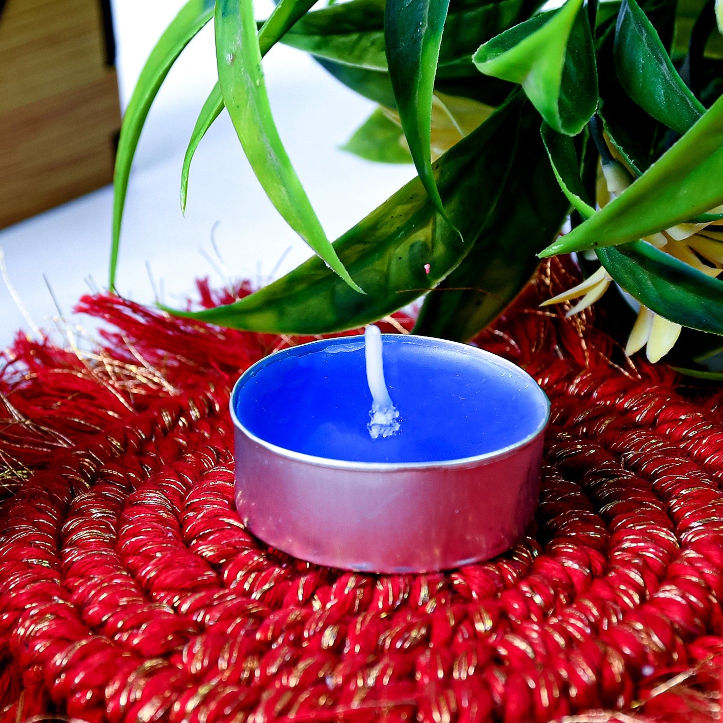 Tealight Diwali Candle ? Smokeless, Long-Burning, Mix Color (1 Pc)