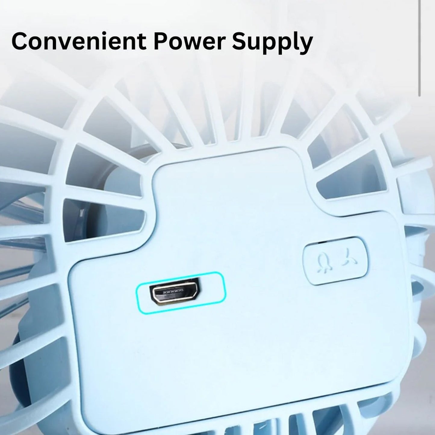 Portable Clip-on Fan, Battery Operated, With Light & Spray, Small Yet Powerful USB Table Fan, 3-Speed Quiet Rechargeable Mini Desk Fan, 360Â° Rotation, Personal Cooling Fan for Home, Office, Camping