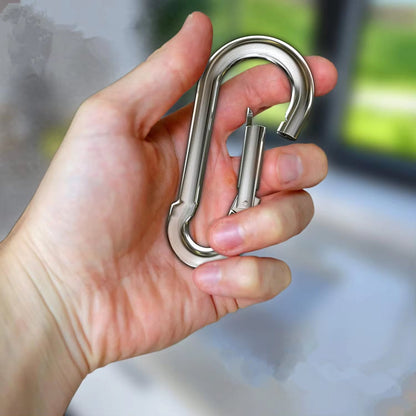 Stainless Steel Snap Hook (9Ã90 MM / 1 Pc)