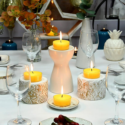 Tealight Diwali Candle ? Smokeless, Long-Burning, Mix Color (1 Pc)