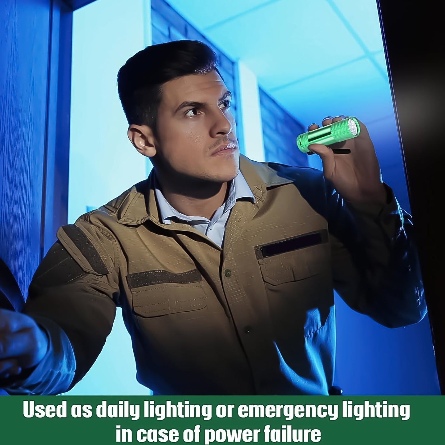 Mini Pocket Torch with 9 LED Bulbs ? Super Bright Flashlight
