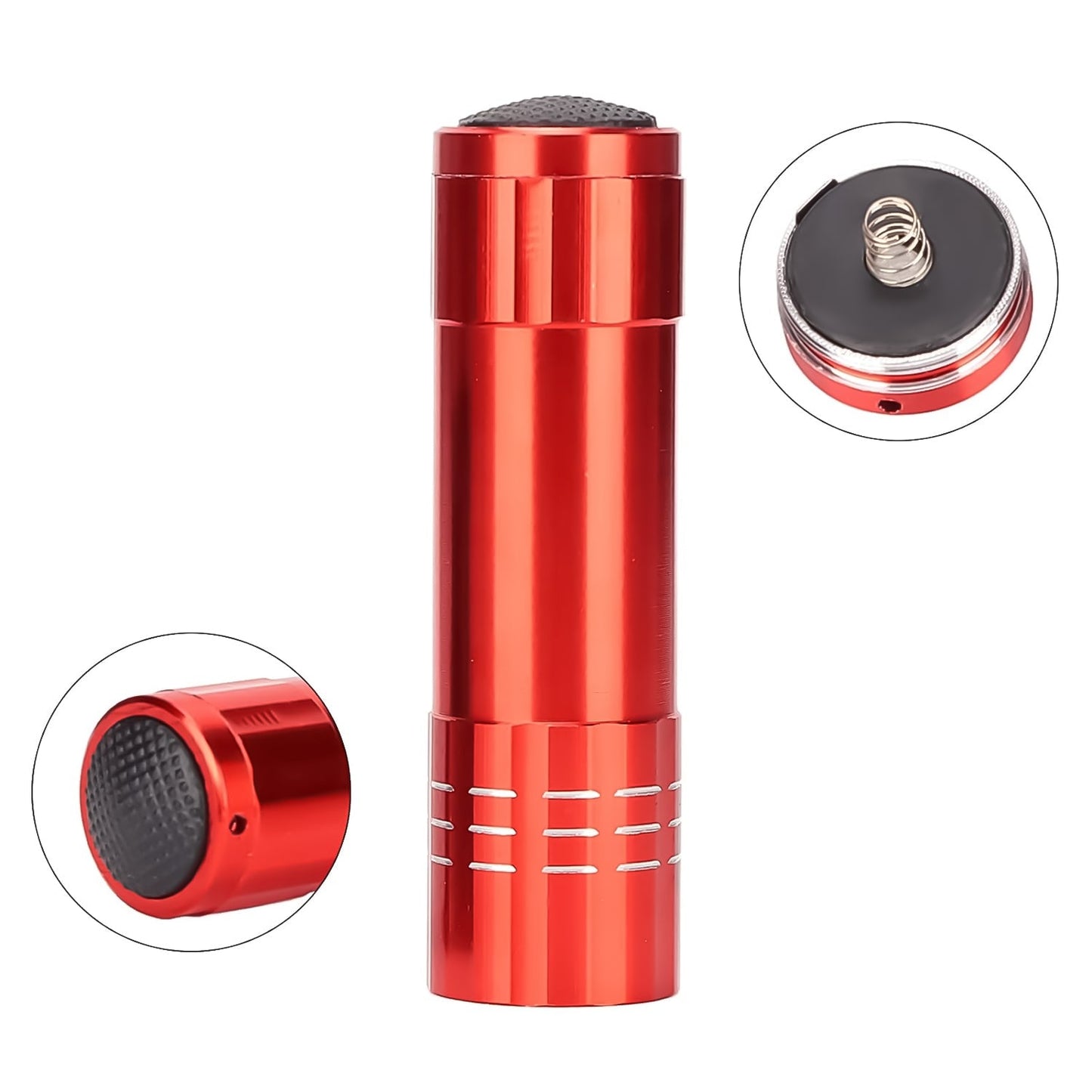 PortableÂ Mini Torch, Super-Bright Mini 3 LED Bulb Pocket Torches (Battery not included / 1 pc / Mix Color )