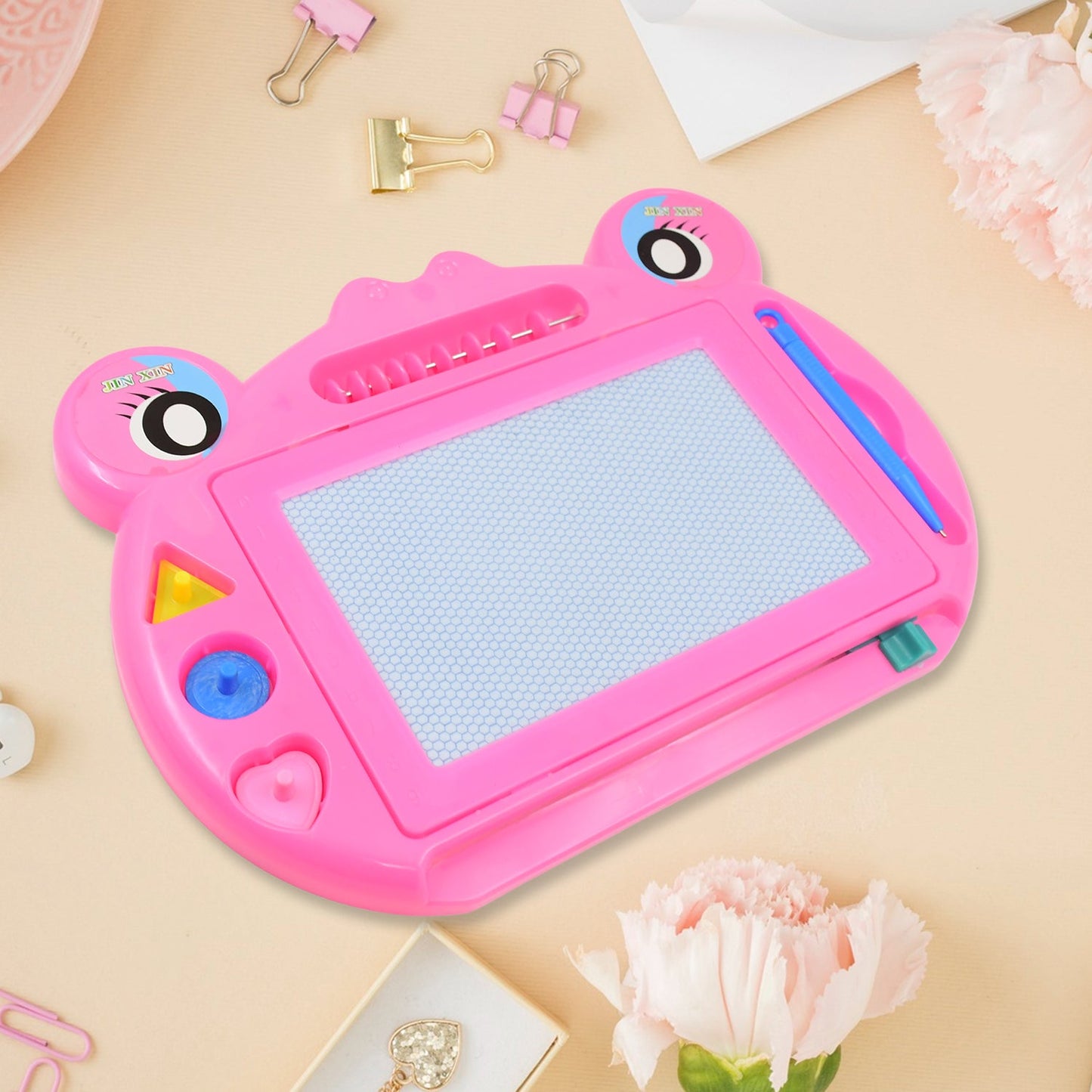 Frog Design Magic Sketch Slate  Board (1 Pc / 28 Ã 20 Cm)
