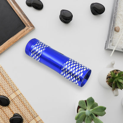 Portable Mini Torch ? 9 LED Pocket Flashlight, Battery Operated (Mix Color)