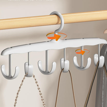 Rotatable Tank Top Hanger ? Space Saving Closet Organizer Dorms & (12-Hook)
