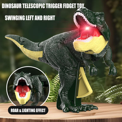 Dinosaur Roaring Toys Trigger Model with Sound Lighting Moving 3 Years 1 Pc