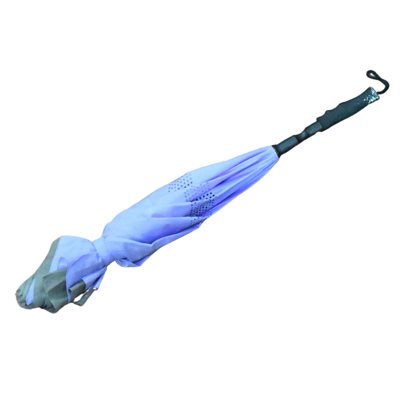 Windproof Compact Travel Umbrella ? Reverse Folding Design (1 Pc)