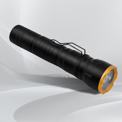 2in1 5 LED With 1 Laser Light PortableÂ Mini Torch / Flashlight LED Powerful High Lumens Pen Light with Clip, Portable Pocket Compact Torch for Emergency A Battery operated (1 Pc / Battery not included)