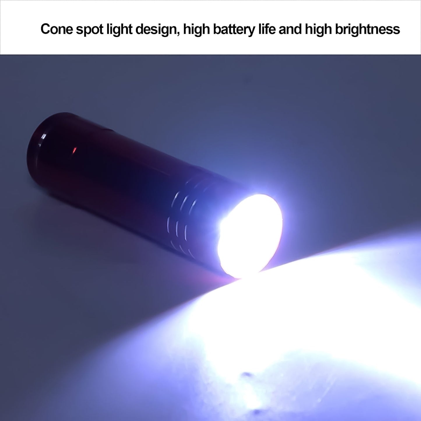 PortableÂ Mini Torch, Super-Bright Mini 3 LED Bulb Pocket Torches (Battery not included / 1 pc / Mix Color )