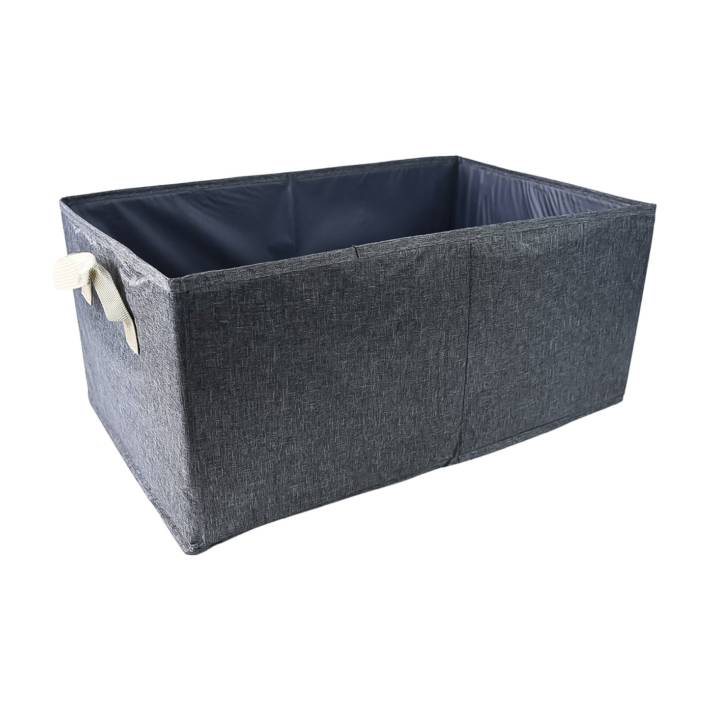 FOLDABLE CLOTH STORAGE BOX WITH HANDLES (47Ã28 CM)