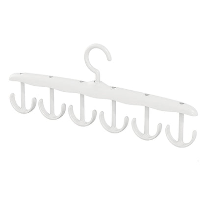 Rotatable Tank Top Hanger ? Space Saving Closet Organizer Dorms & (12-Hook)