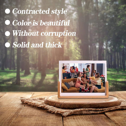 Â Wooden Picture Stand, Photo Frame Stand (1 Pc)