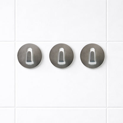 Heavy Duty Self-Adhesive Stainless Hooks ? Waterproof for Robes, Coats & Towels