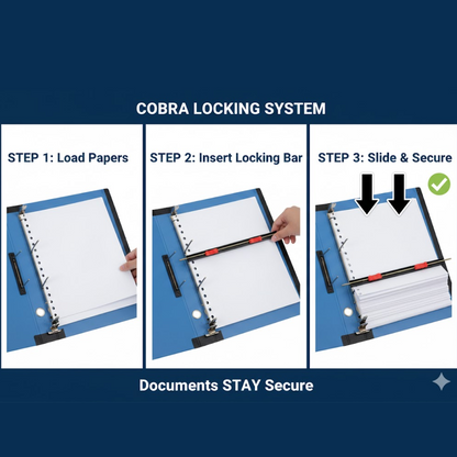 Standard File Plastic Clip ? A4 Paper Holder (33Ã26 cm / 4 Pc)