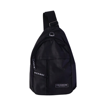 Waterproof Waist Bag ? Shoulder Crossbody Bag with USB Charging Slot