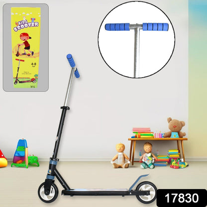 Foldable Kids Ride-On Scooter ? 2-Wheel, Height Adjustable (4-8 yrs, Multicolor)