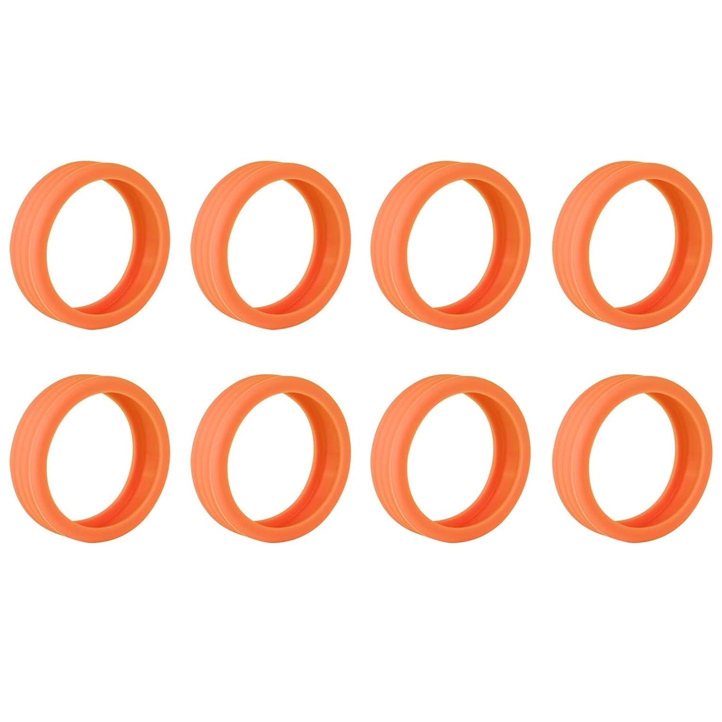 Silicone Luggage Wheel Covers ? Noise Reduction & Protection (8 Pcs)