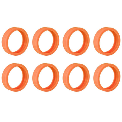 Silicone Luggage Wheel Covers ? Noise Reduction & Protection (8 Pcs)