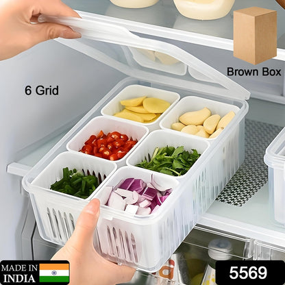 Fridge Storage Box ? Freezer Vegetable & Meat Organizer Drawer