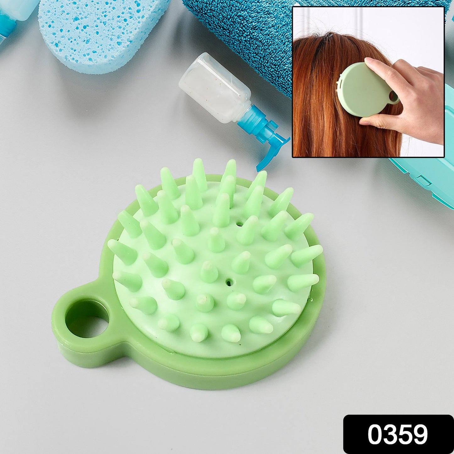 Portable Scalp Massage Comb ? Hair Brush for Shampoo Massage, Relaxing Hair Accessories