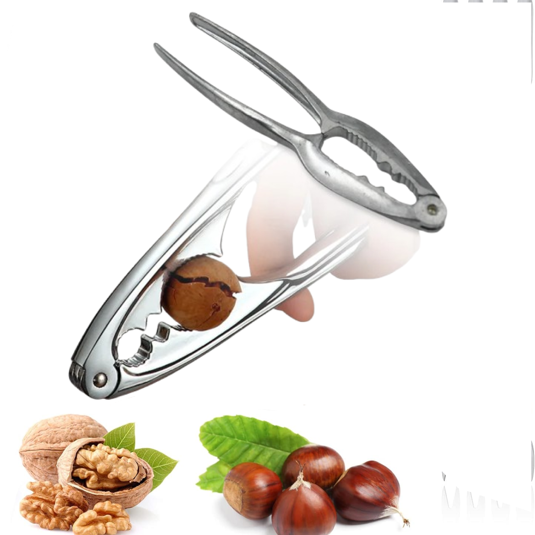 Luxury Stainless Walnut Cracker ? Portable Nut Cutter & Pliers