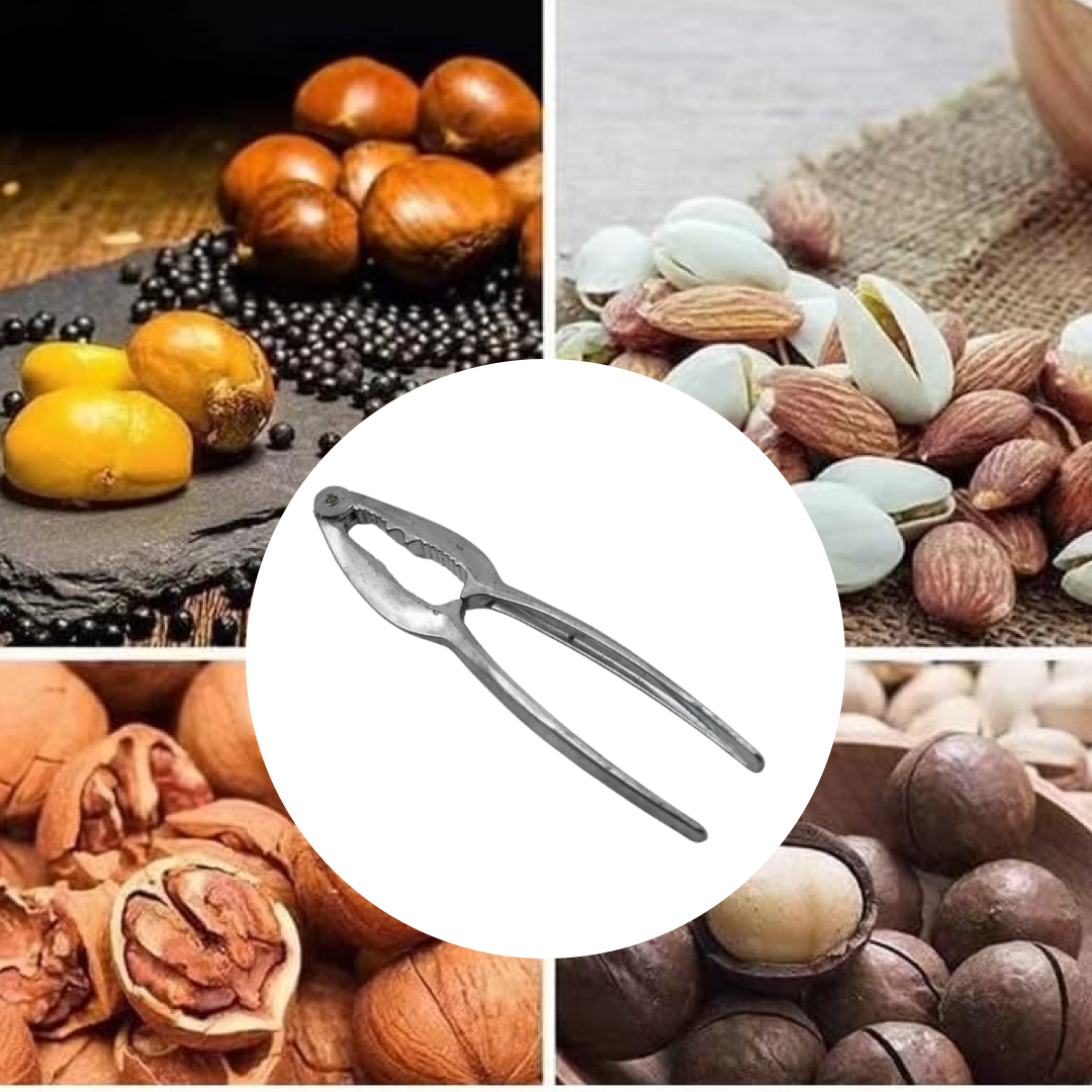 Luxury Stainless Walnut Cracker ? Portable Nut Cutter & Pliers