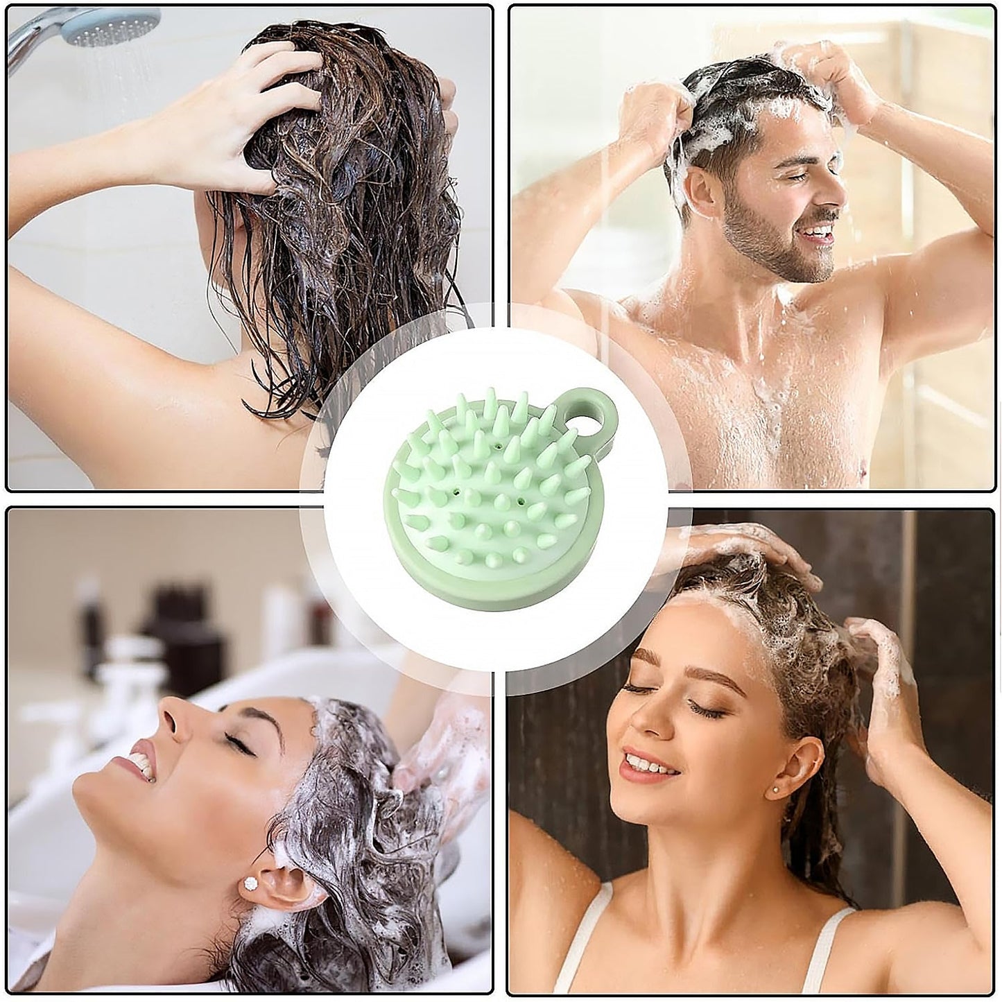 Portable Scalp Massage Comb ? Hair Brush for Shampoo Massage, Relaxing Hair Accessories
