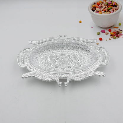 Decorative Mukhwas Serving Tray ? Fancy Dry Fruit & Candy Serving Plate