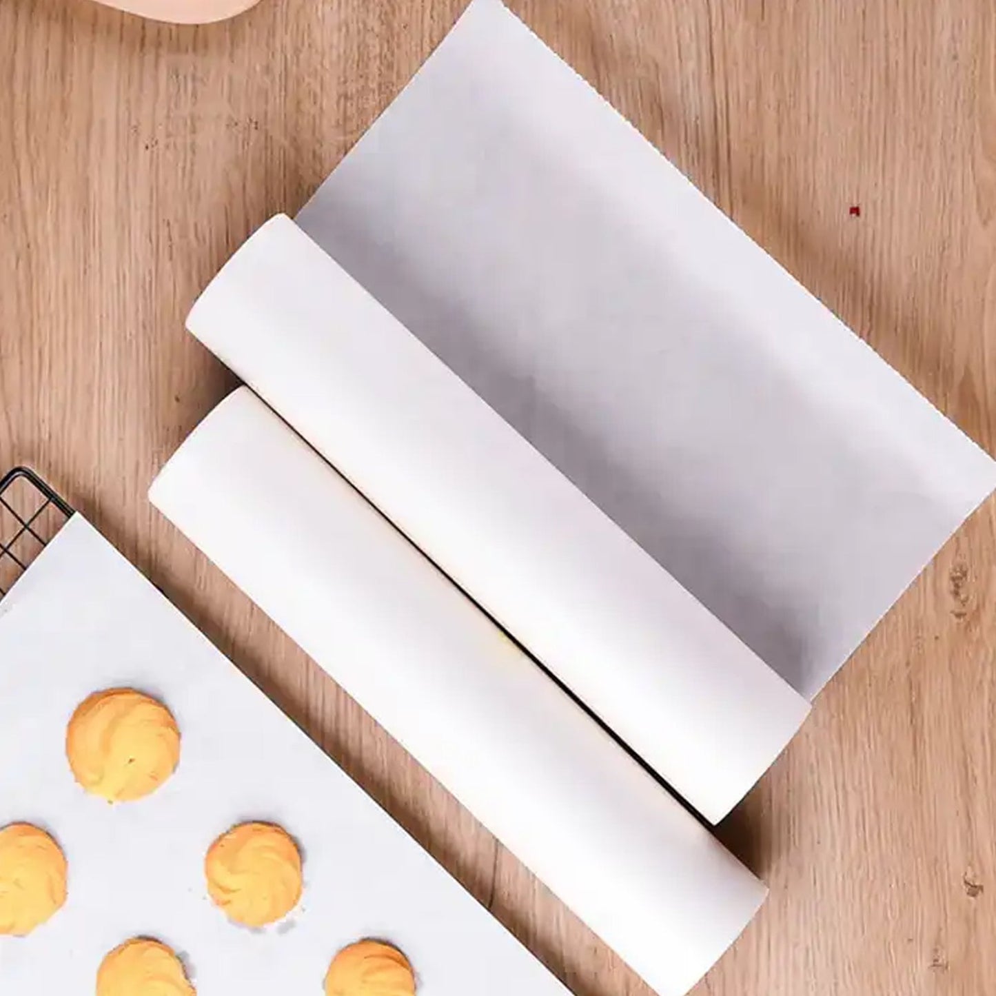 Non-Stick Parchment Paper ? Easy Cleanup for Baking & Cooking (5 Mtr)