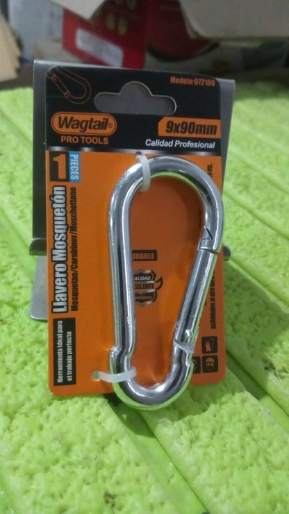 Stainless Steel Snap Hook (9Ã90 MM / 1 Pc)