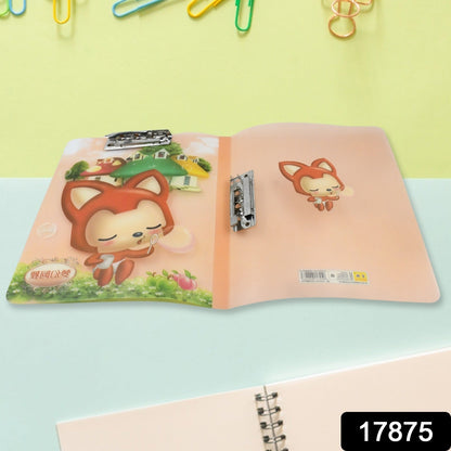 2 In 1 Plastic Clipboard Writing Pad, Exam Board & Clip File for Kids / Students, Exam Pad, Plastic Clip Boards & Clip File, great for taking notes, supporting and signing documents. (232 Ã 305 Ã 18 mm)