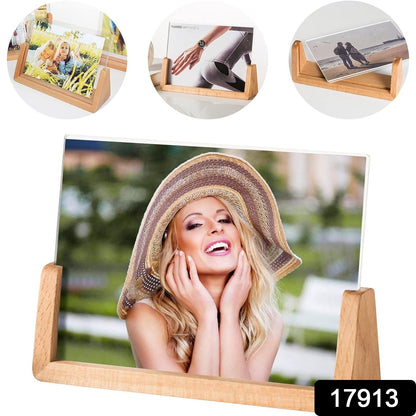 Â Wooden Picture Stand, Photo Frame Stand (1 Pc)