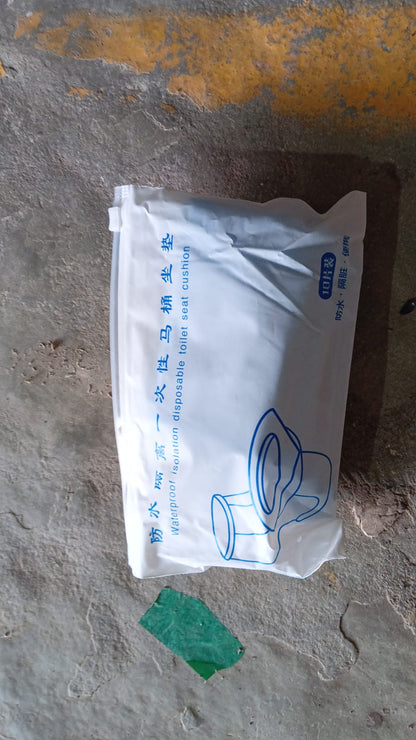 Disposable Toilet Seat Covers ? Waterproof Isolation Cushion (10 Pcs Set)