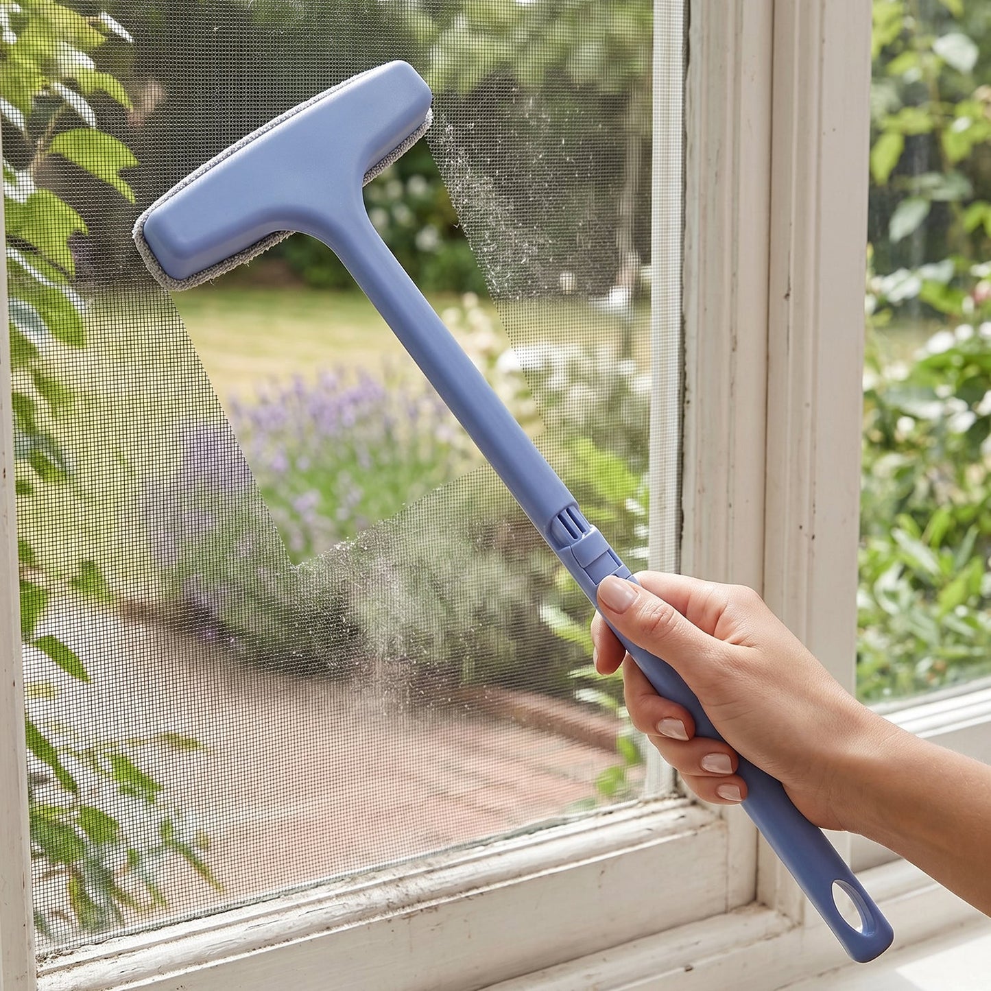 Window Mesh Cleaning Tool ? 3-in-1 Dusting Brush (1 Pc)