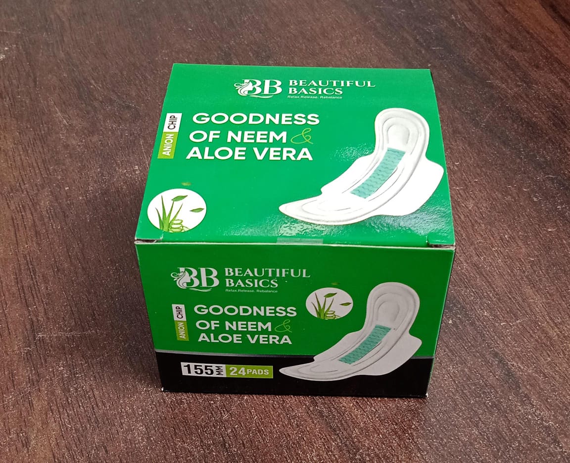 Sanitary Pantyliners with Neem & Aloe Vera ? Ultra Thin (24 Pcs)
